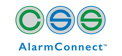 css alarmconnect™ logo